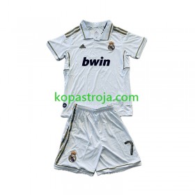 Billiga Fotbollströjor Real Madrid Cristiano Ronaldo 7 Retro Barn Hemma tröja 2011-2012 Kortärmad